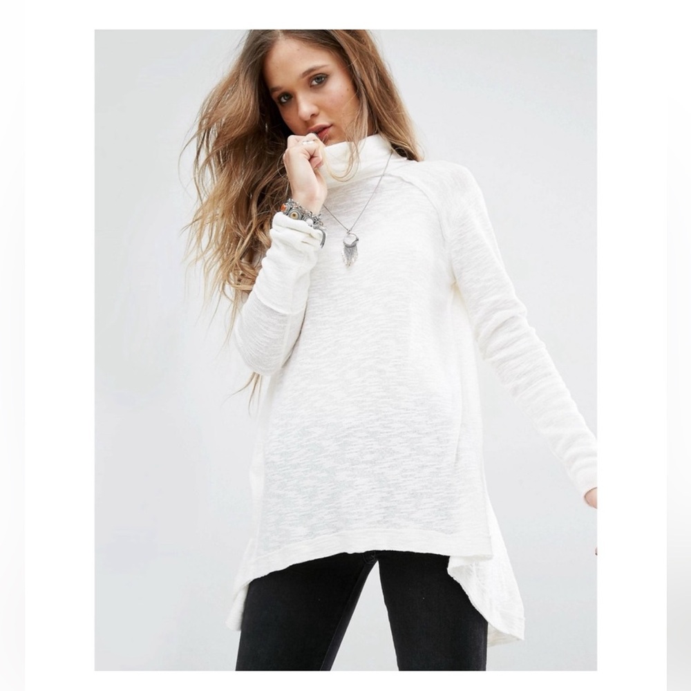 We The Free Split Back Sweater - image 1